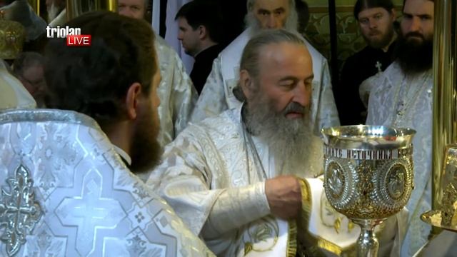 Богослужение из Свято-Благовещенского собора (25-летие Харьковского Архиерейского Собора). смотреть онлайн