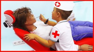 Roma Pretend Play Professions for Kids, Funny Story in the Children's museum with Baby songs