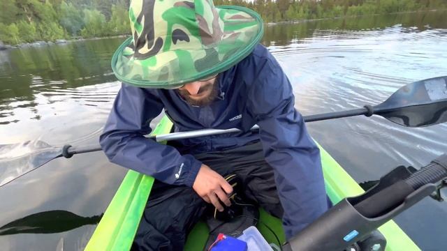 Kelione i lofotenus , zvejyba norvegijoje. Fishing from kayak in norway смотреть онлайн