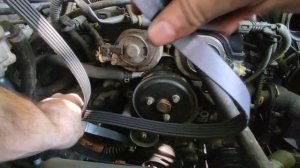 Opel Astra j replace tensioner pulley and Aux belt ( A 14 NET )