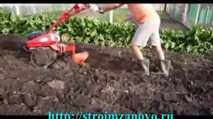 Как пахать мотоблоком