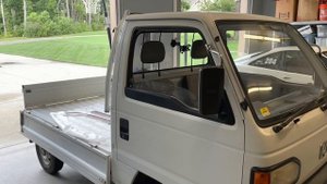 Honda Acty Rainguard Install #keitruck #honda #acty #jdm