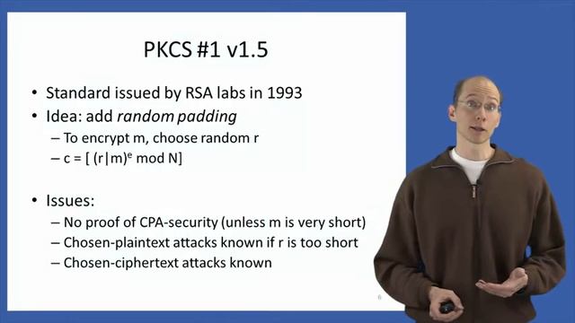 LEC 35 || RSA Based Public Key Encryption смотреть онлайн