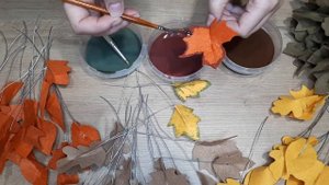 ОСЕННИЙ ВЕНОК из фетра СВОИМИ РУКАМИ / Autumn Wreath DIY