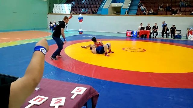 Черный Влад 1 схватка в 75 кг Таганрог