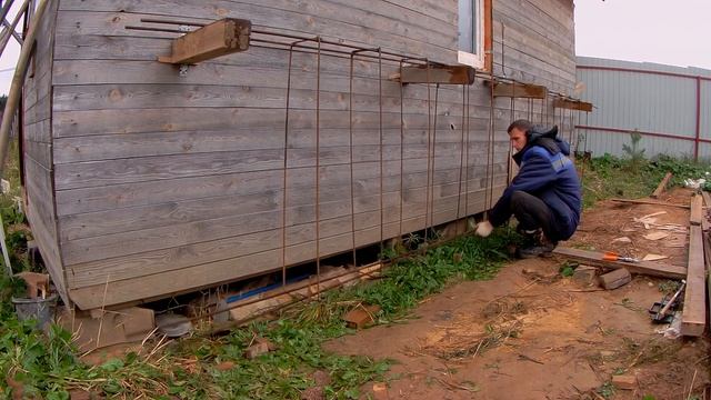 Как гнуть хомуты. Вязка арматуры. Сам собрал арматурный каркас.