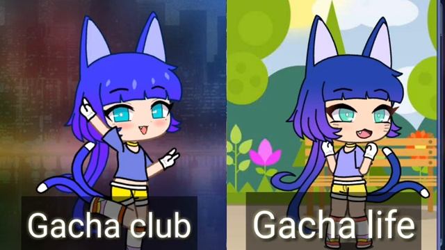 ?Персонажи в Gacha club vs Gacha life? смотреть онлайн