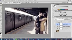 Кино эффект в Photoshop CC