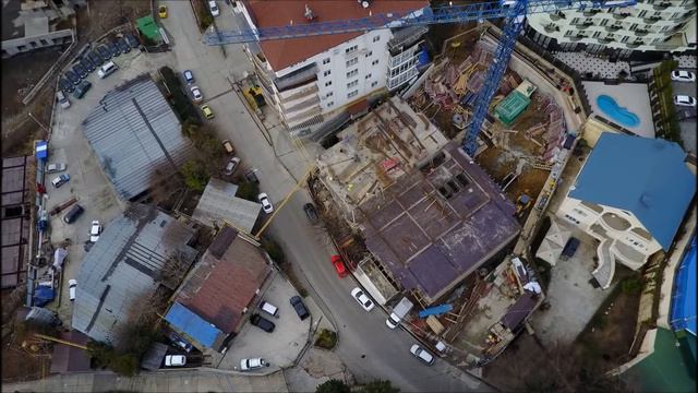 ЖК Бытха с квадрокоптера  Недвижимость в Сочи в районе Бытха