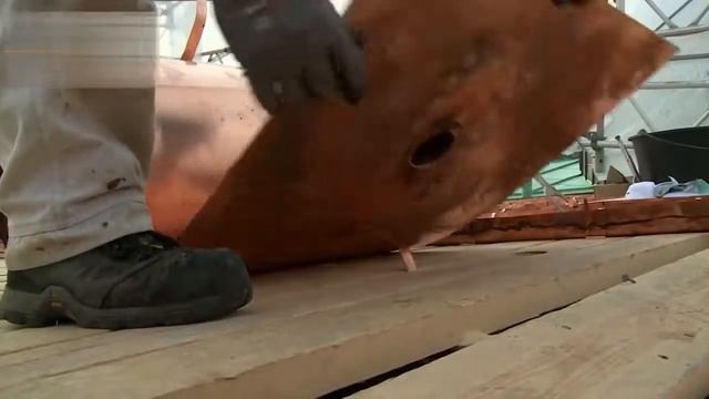 Медная кровля. Монтаж