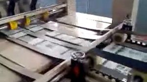 Автоматическая фальцеваль-склеечная линия четырехклапанных гофроящиков