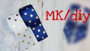 Галстук-брошь  и заколка .Школьный набор на каждый день .#бантикившколу #канзаши #tutorial