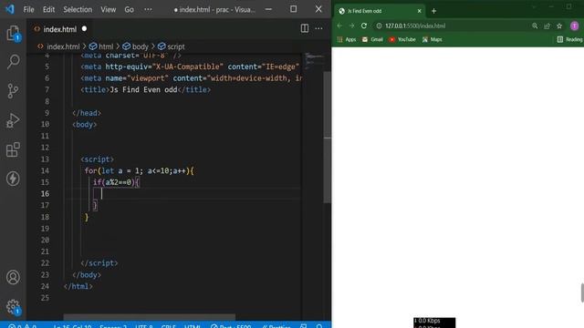 Even or Odd  find in JavaScript || JS Tutorial for Beginners in Bengali 2022