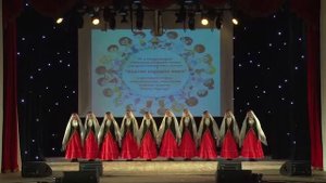 "Народный" танцевальный коллектив "Рябинушка"-Татарский лирический танец "Чабер кызлар"