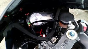 Suzuki GSXR1000 K3 Запуск на холодный двигатель