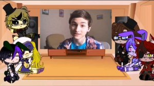 фнаф 1 + Уилльям смотрят брайна :D