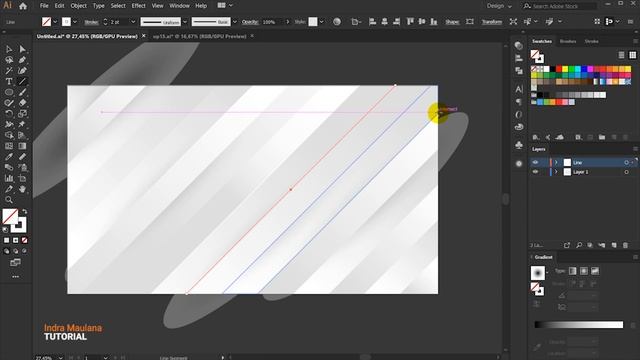 Abstract White Background in Adobe Illustrator смотреть онлайн