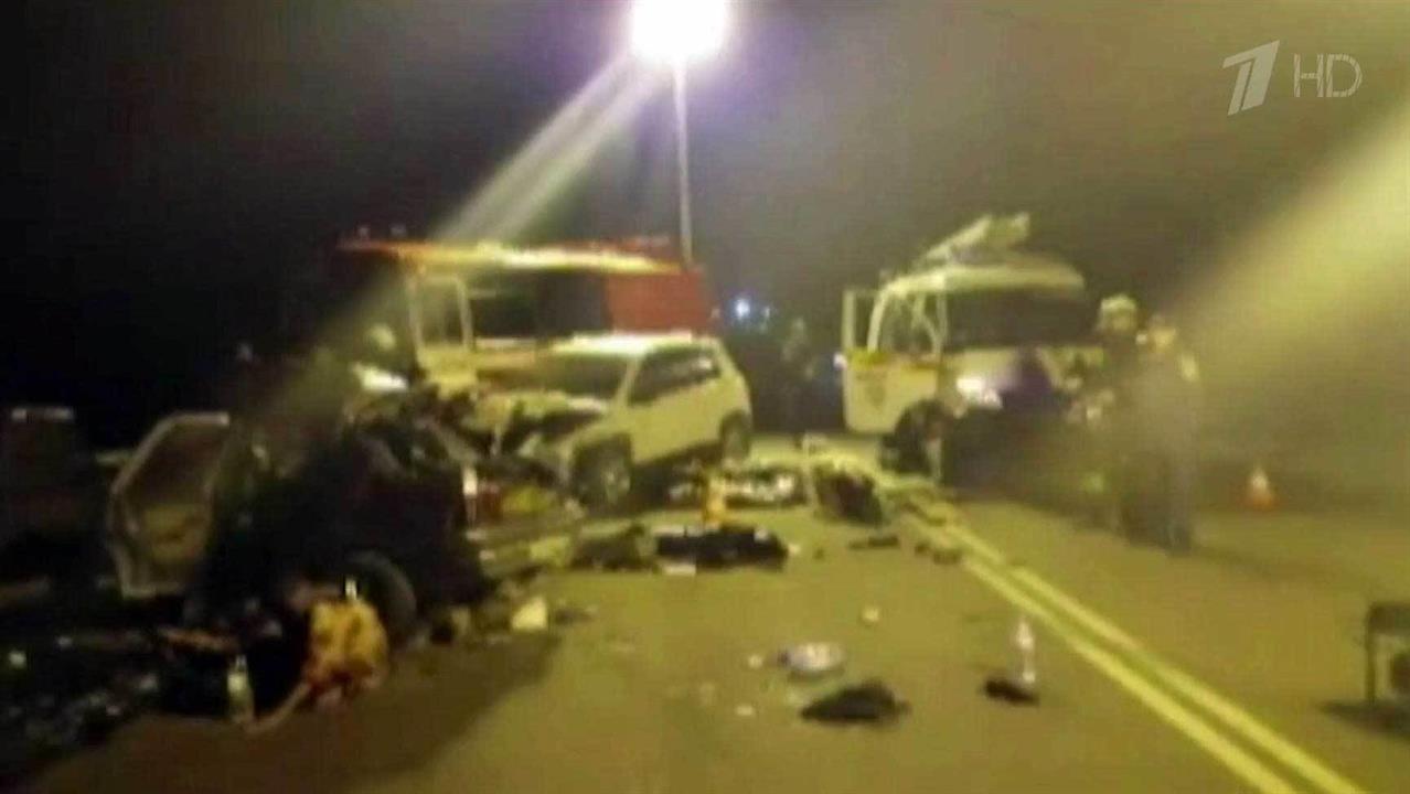В Курске по вине водителя автомобиля погибли пять человек, четверо из них - дети