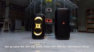 JBL Partybox 110 vs JBL Partybox 310