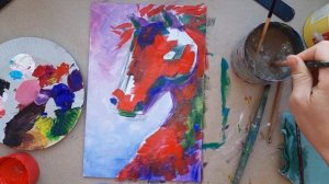 ЛОШАДЬ |Рисуем поп-арт просто?