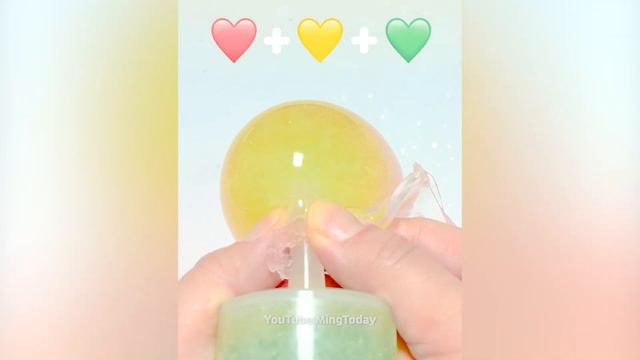 💖+💛+💚Tape Balloon DIY with Super Giant Orbeez and Nano Tape ASMR🎧