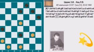 Цирик Зиновий Исаакович. Гроссмейстер СССР по русским шашкам.
