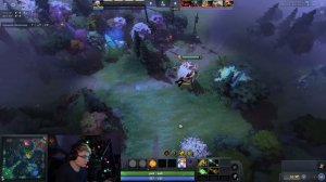 Invoker с РЕЖИМОМ БОГА против КОМАНДЫ ПРО ИГРОКОВ! ИНВОКЕР С 100 СКИЛАМИ В DOTA 2 ?
