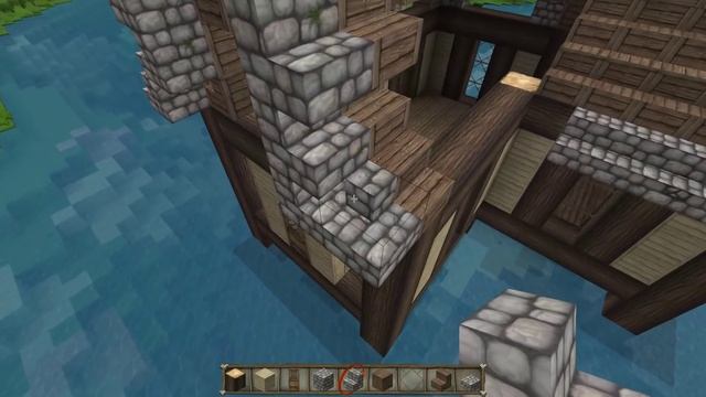 Майнкрафт как построить красивый дом на воде, видео смотреть онлайн