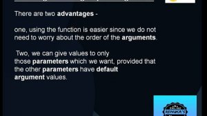 Functions -Part III(Types of arguments and Scope of variable)