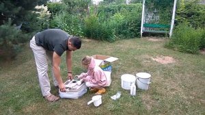 Распаковка - Портативный биотуалет Thetford Porta Potti Qube 165 Luxe