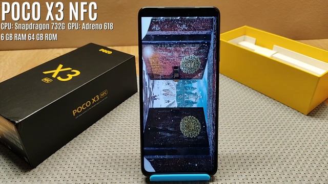 Snapdragon 732G Antutu Score ★ Poco X3 NFC 6GB RAM Antutu M2007J20CG