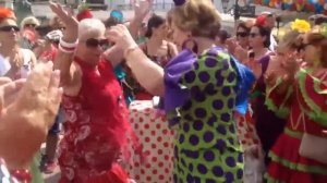 Танец Севильяна! Настоящий Испанский танец на празднике Feria de Abril!