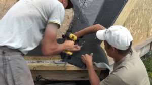 Кровельные работы ч.2 Укладка битумной черепицы - Купольный дом в Крыму
