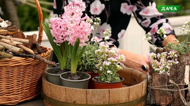 Дом в деталях. Весенняя цветочная композиция смотреть онлайн