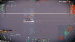 Cruiser Austin - Yamato melted in 15 seconds with guns