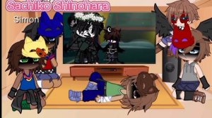 Past fnaf 4 Tormentors React to Chris / C.C Ft. Chris ( 2 / 3 )