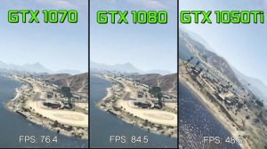 GTX 1070 Vs GTX 1080 Vs GTX 1050 Ti - GTA V - ULTRA SETTINGS - 2022