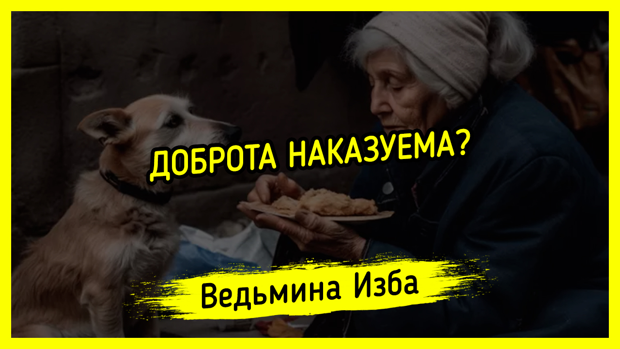 ДОБРОТА НАКАЗУЕМА? #ВЕДЬМИНАИЗБА ▶️ #МАГИЯ