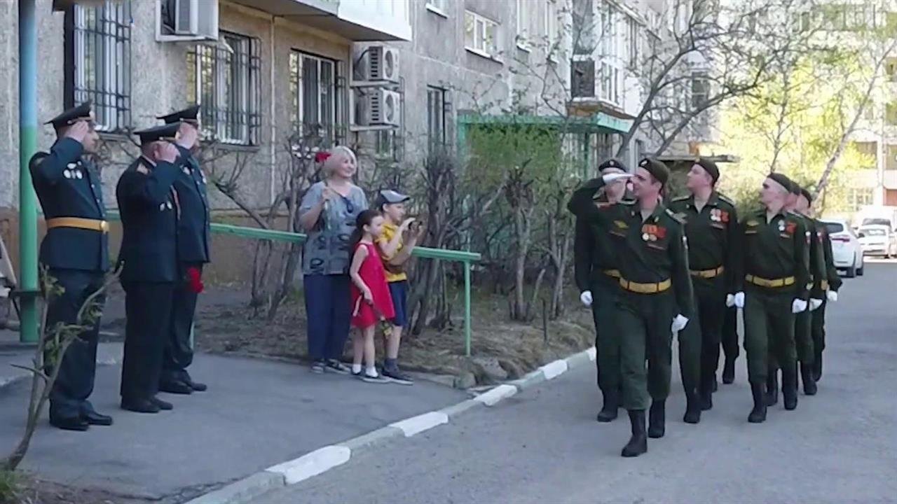 В России чествуют ветеранов Великой Отечественной войны