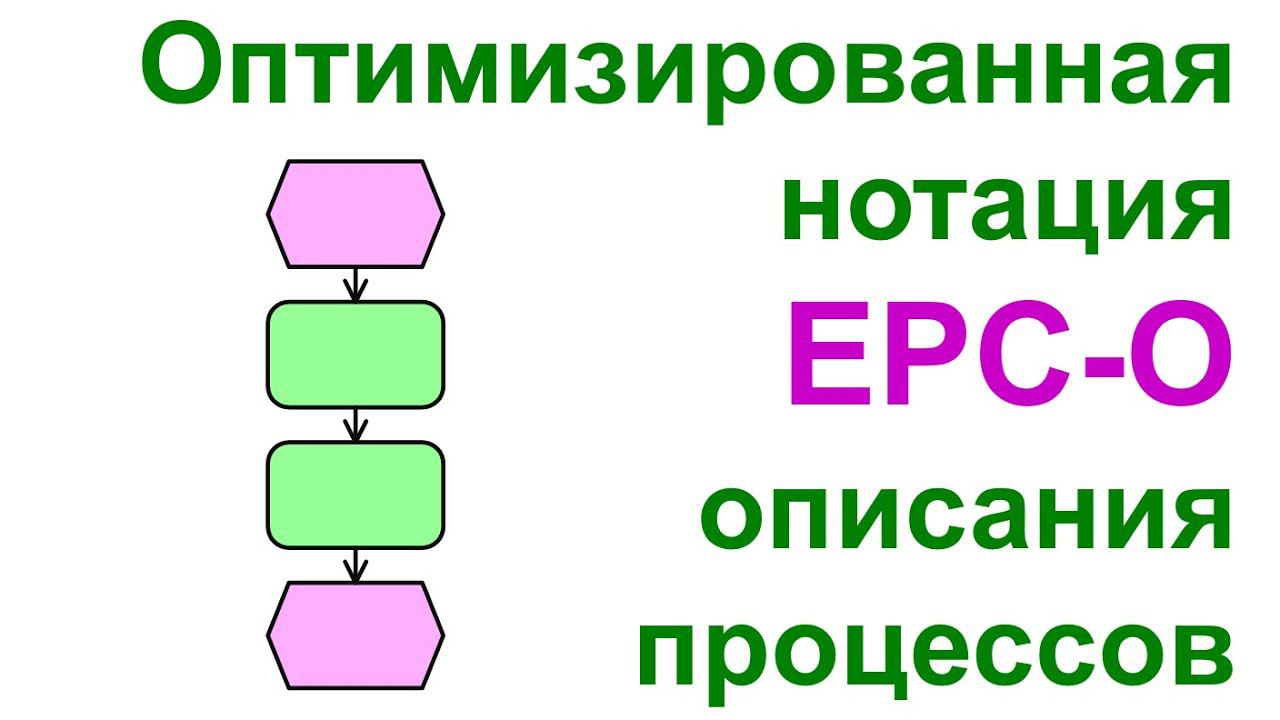 Оптимизированная нотация EPC-O описания бизнес-процессов