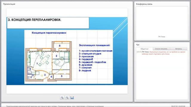 Перепланировка двухкомнатной для семьи из двух человек смотреть онлайн
