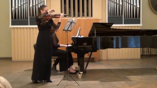 Natalia Gordeeva (v), Maria Chorna (p) - Brams, Sonata for Violin and Piano G-dur op 78.avi смотреть онлайн