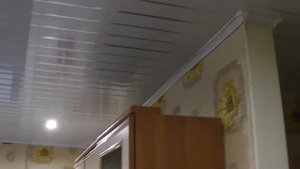 потолок, панель ПВХ