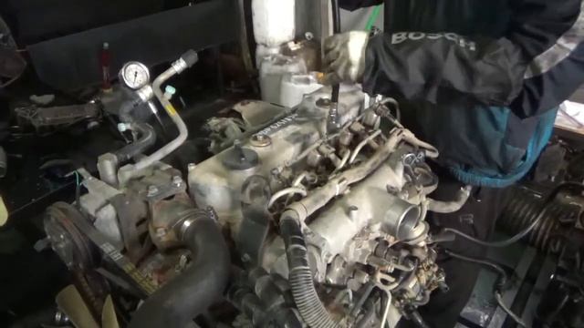 Проверка компрессии в двигателе d4dd 5251836 смотреть онлайн