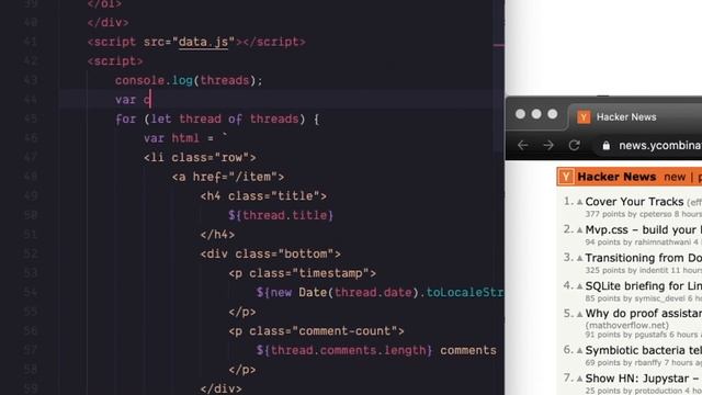 Let's code a Forum App in 5 minutes - HTML, CSS, JavaScript tutorial