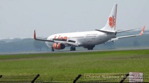 All in Lion Air❗ Boeing 737-800NG/900 ER & 737- MAX Take Off - Landing From Kualanamu Int Airport.