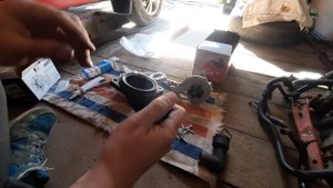 Правильная установка термостата, Сборка помпы.  Пассат б3