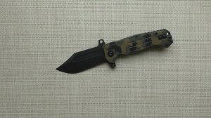 FOLDING MONSTER! Нож BOWIE CAMO Andre de Villiers