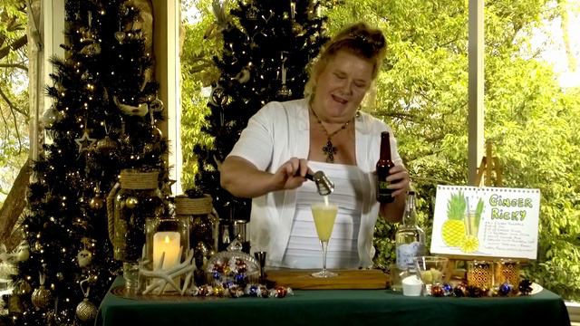 Happy New Year 2020 How to make a Ginger Ricky Cocktail recipe смотреть онлайн