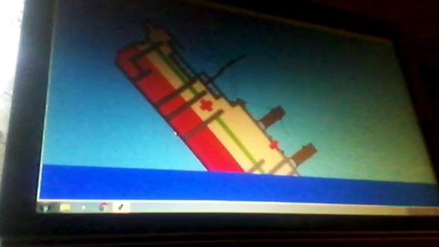 Британик тонет медленно, как в реальной жизни. смотреть онлайн